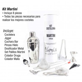 Kit Martini Coctelería